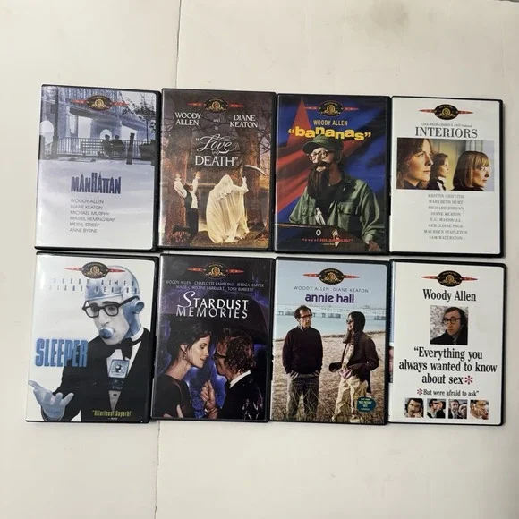 The Woody Allen Film Collection 8  DVD Box Set Mgm Studio Annie Hall Comedy - Picture 6 of 9